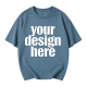 Teal Oversized Crew Neck T-Shirt