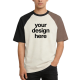 Vintage Tri-Color Raglan Baseball T-Shirt